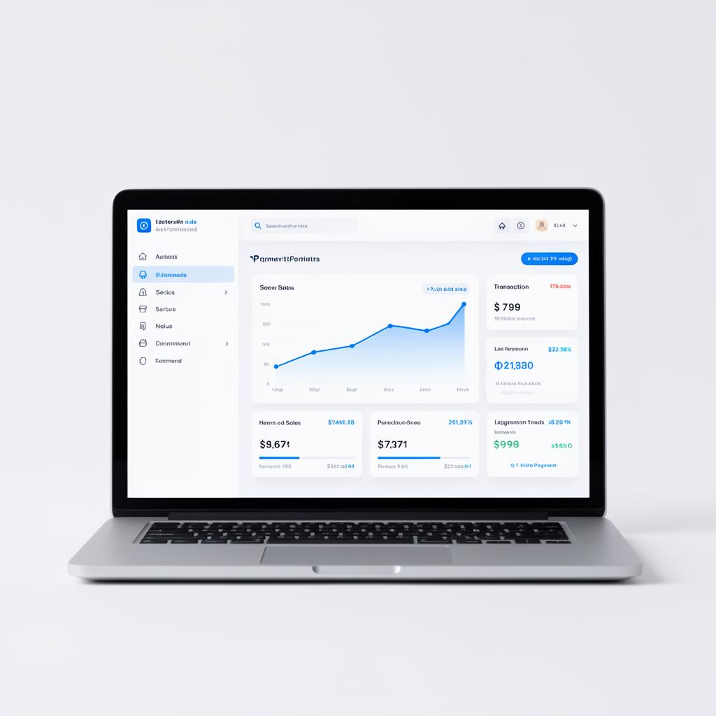 Payment analytics dashboard
